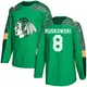 Authentic Youth Terry Ruskowski Green Chicago Blackhawks St. Patrick's Day Practice Jersey